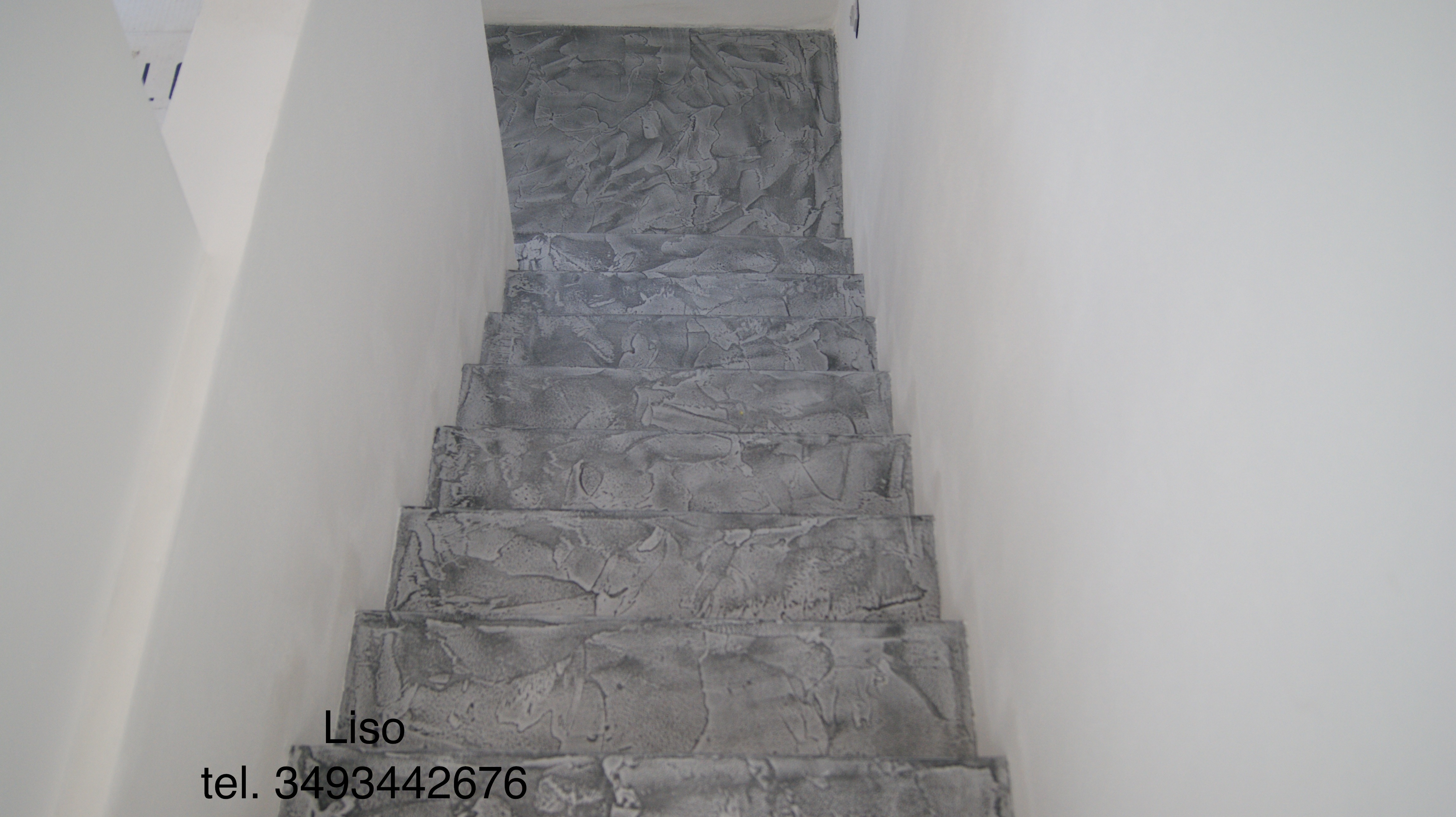 Finiture per interni a milano tel. 3493442676 Decorazione Muratura Scala