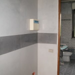 stucco veneziano con fascia a stucco