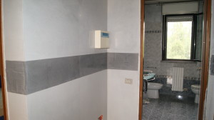 stucco veneziano con fascia a stucco